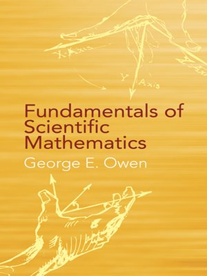 cover image of Fundamentals of Scientific Mathematics